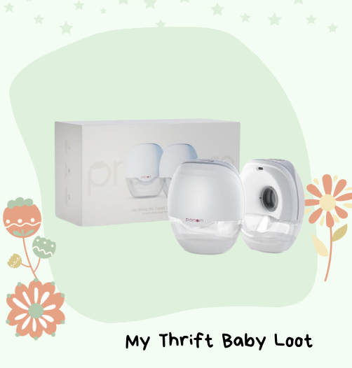 NEW Promom wearable dual electric breast pump